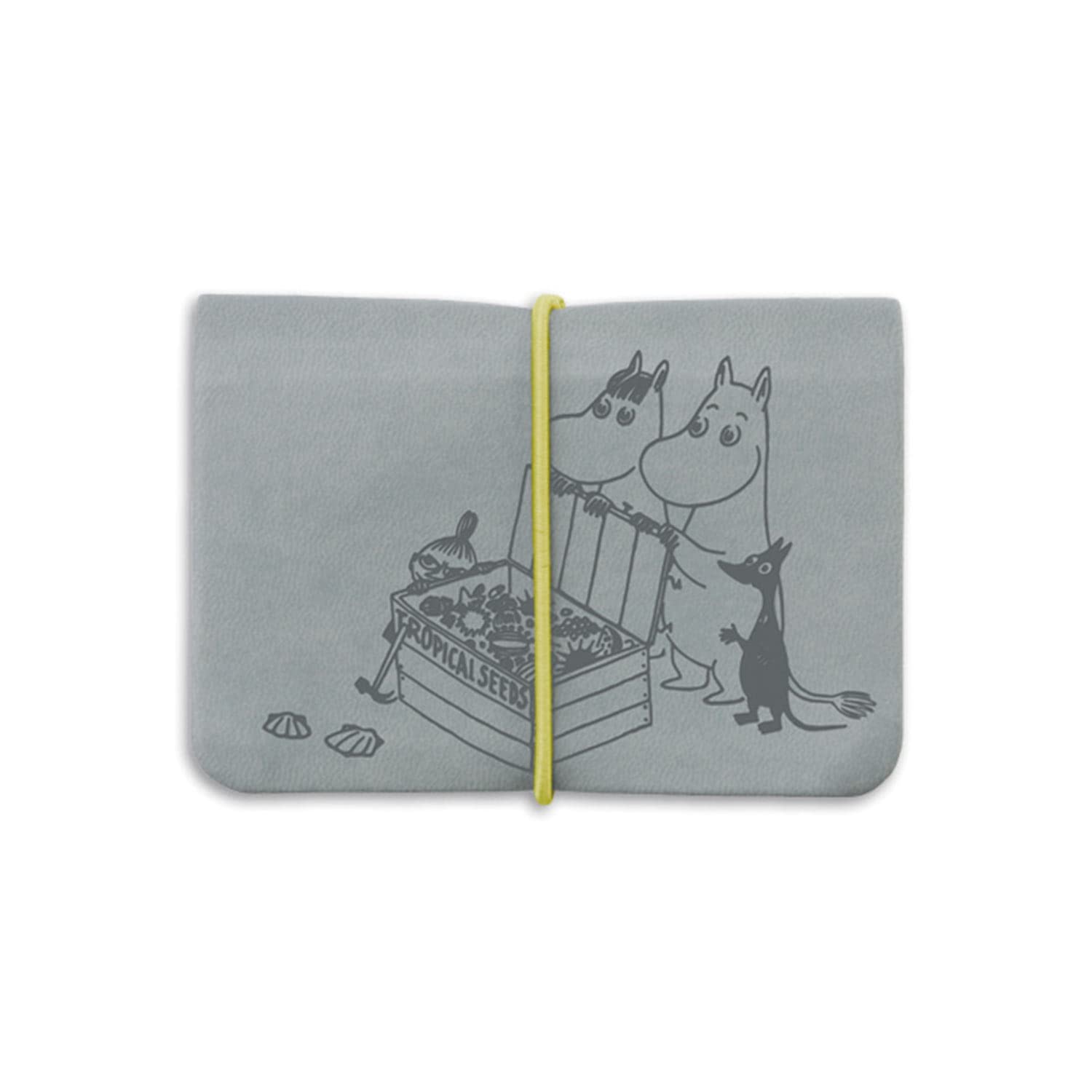 [HIGHTIDE] Держатель для карт MOOMIN, светло-серый [MM067]