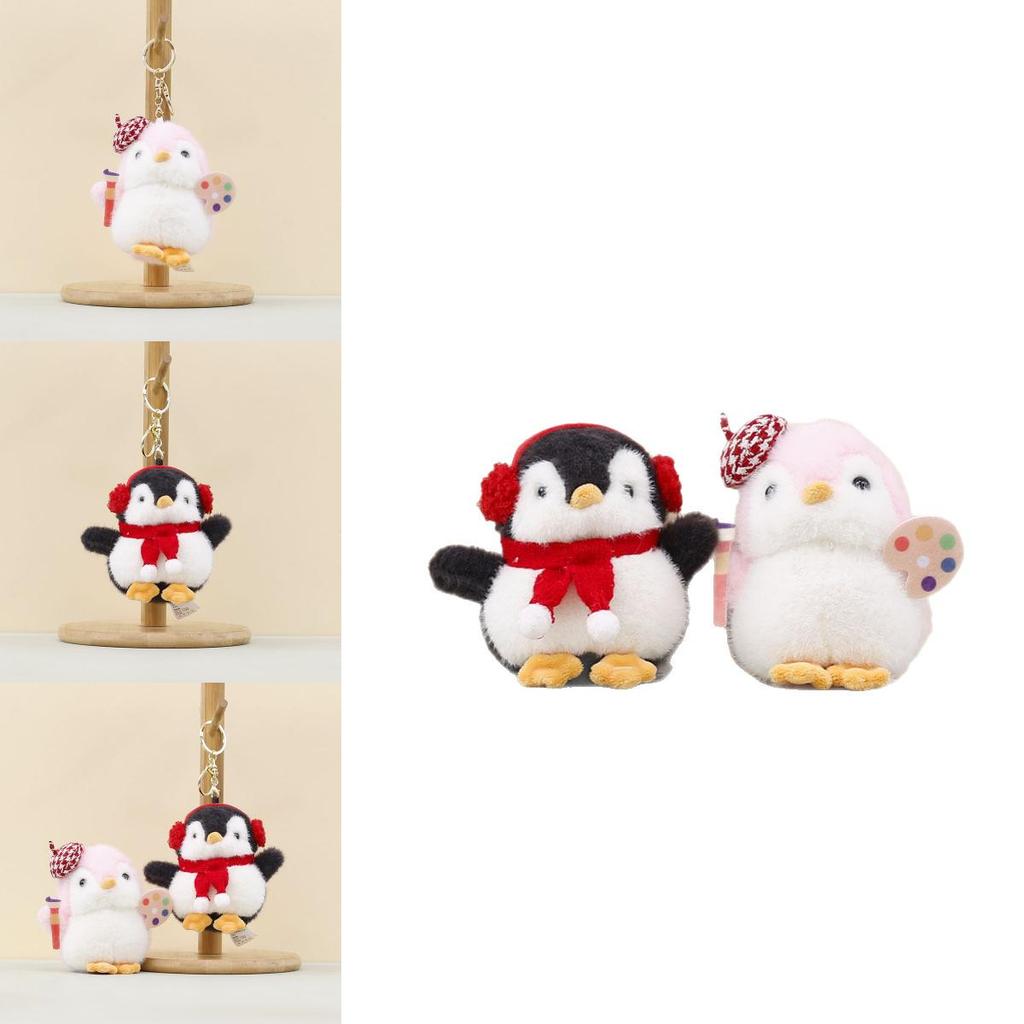 Penguin Plush Keychain With Pp Cotton Filling For Kids And Teens