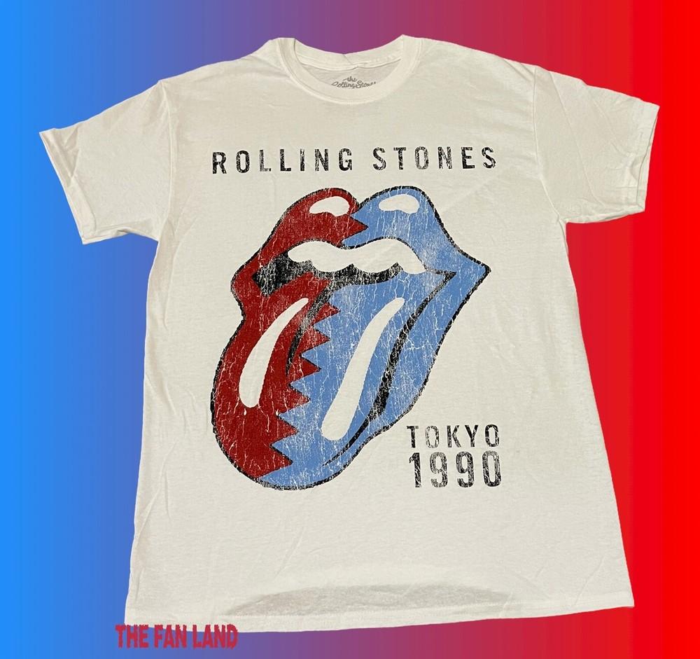 

Новая винтажная унисекс футболка The Rolling Stones Токио 1990 для мужчин XXXXL
