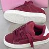 Niche original shoes Guochao women's shoes spring and summer canvas casual versatile red sports campus wind