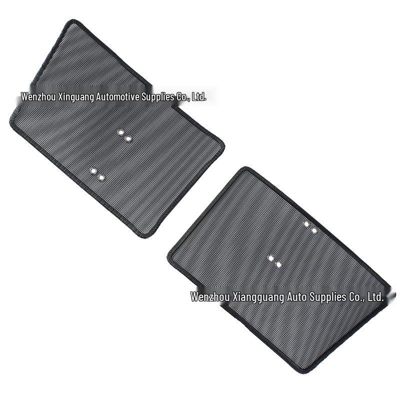 Black Carbon Fiber Windshield Insect Net for 23 Denza D9/DMi - Exterior Trim.