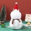 Portable Plush Snowman Doll DIY Christmas Snowman Candy Packagin Christmas Snowman Candy Bag