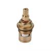 Red and Blue Copper Angle Valve Faucet with Quick-Open Ceramic Cartridge for Washing Machines