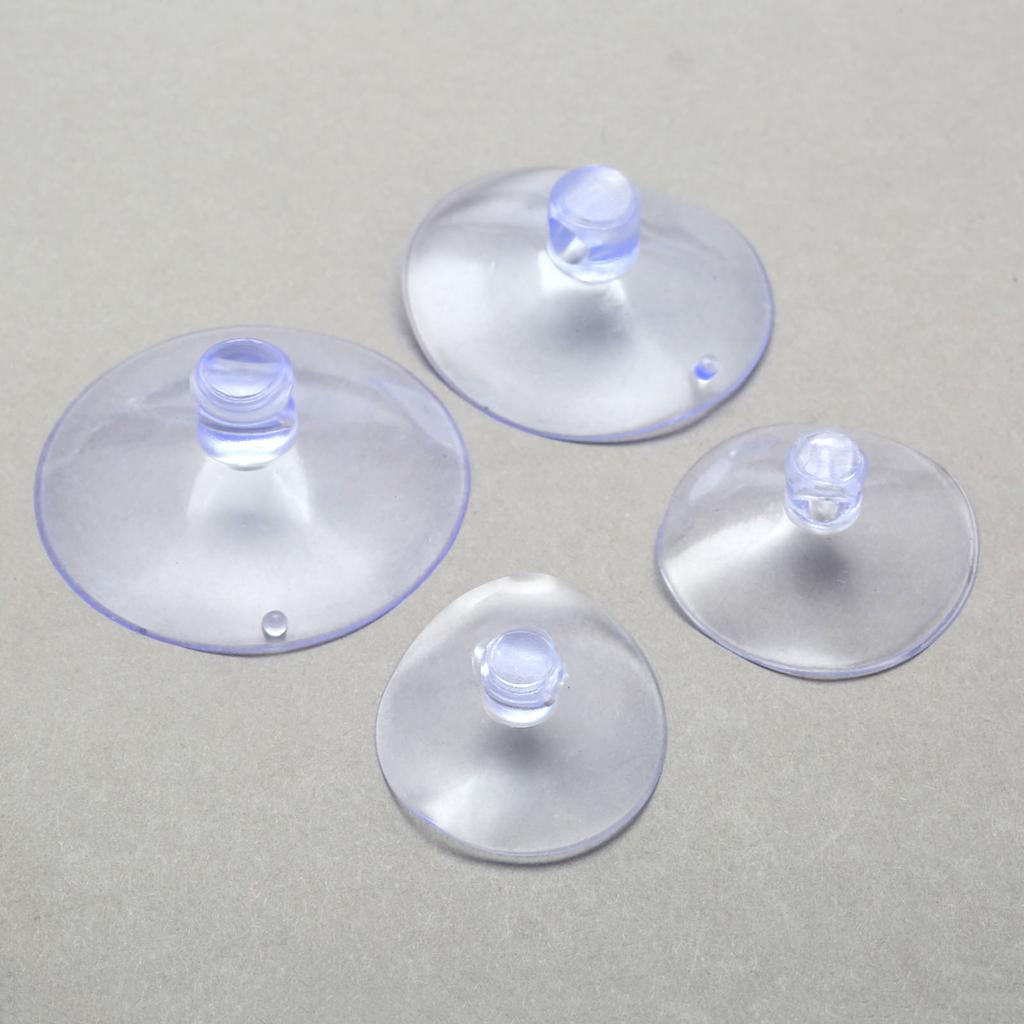 10Pcs Clear Strong Vacuum Suckers Hook Hanger Sucker Suction Cups For Window Kitchen Bathroom Doll Toy Fridge 28/30/35/40mm