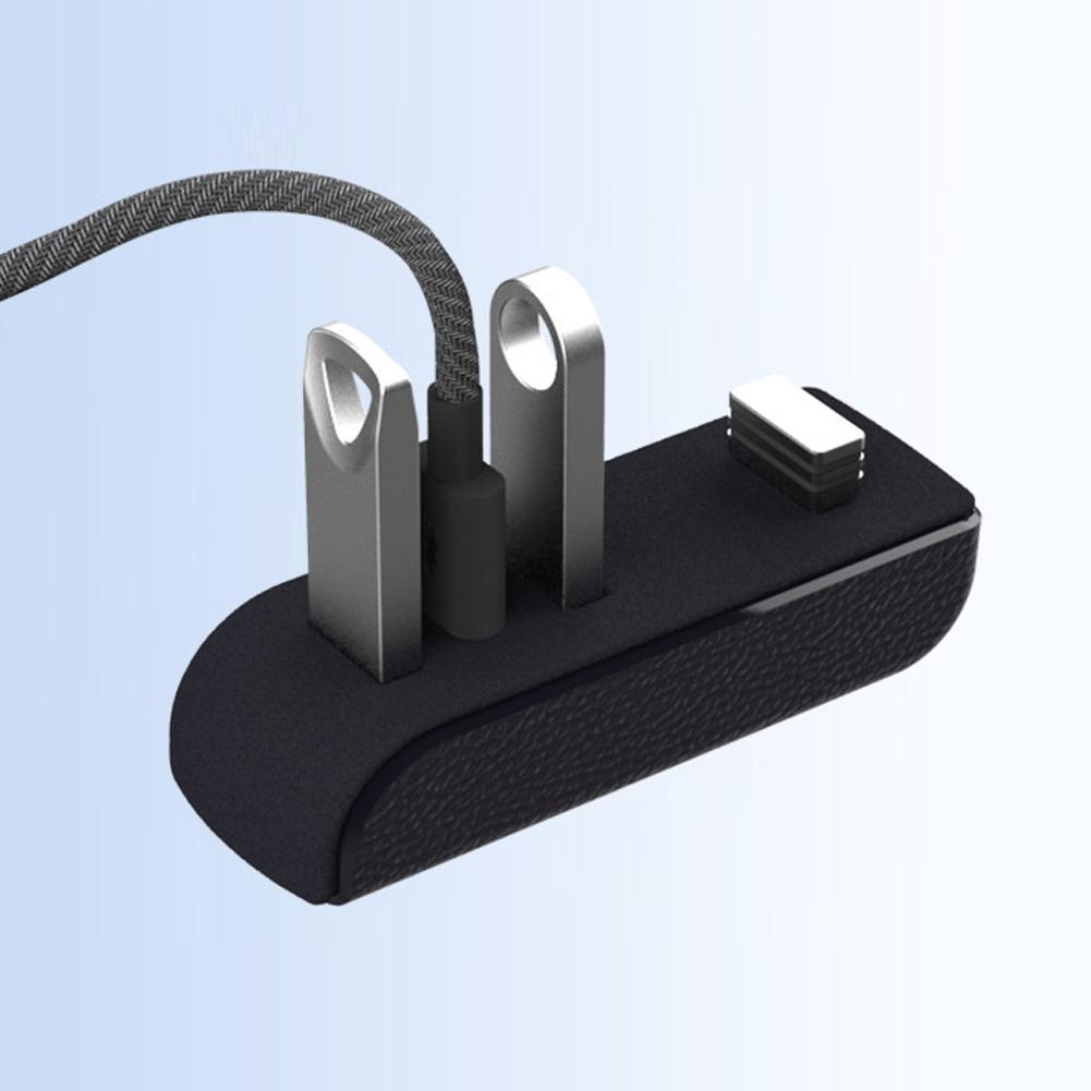 Car Glove Box Docking Station 4-in-1 USB Hub Ports Charger & Data Transfer for Tesla Model 3 Y 3+ Juniper Interior Accessories