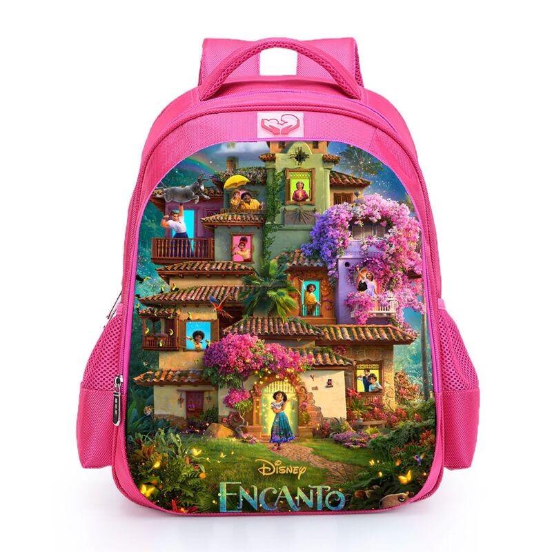 Encanto Mirabel Girls Backpack School Bag Bookbag Rucksack Shoulder Bag Kid Gift
