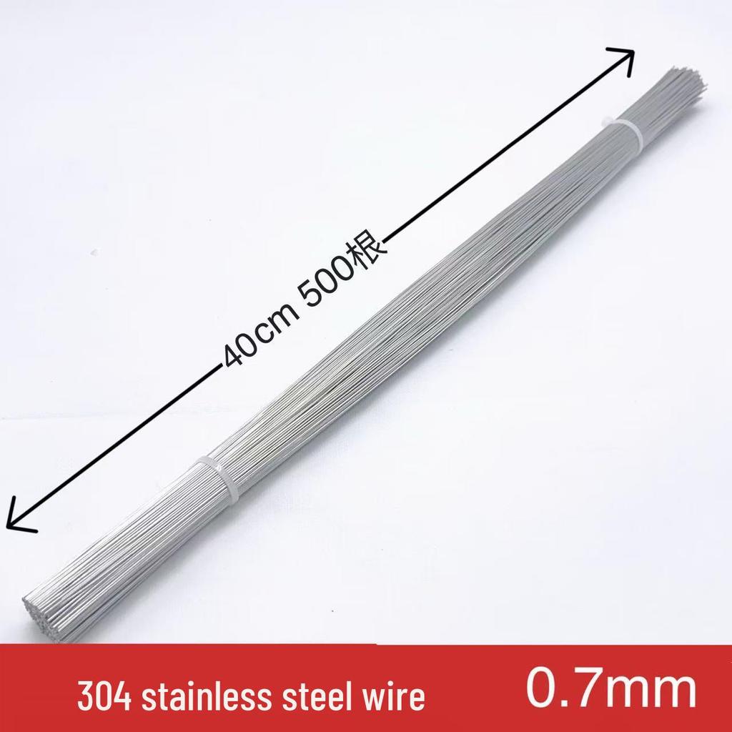 304 Stainless Steel 0.7mm Straight Tie Wire for DIY and Outdoor Binding