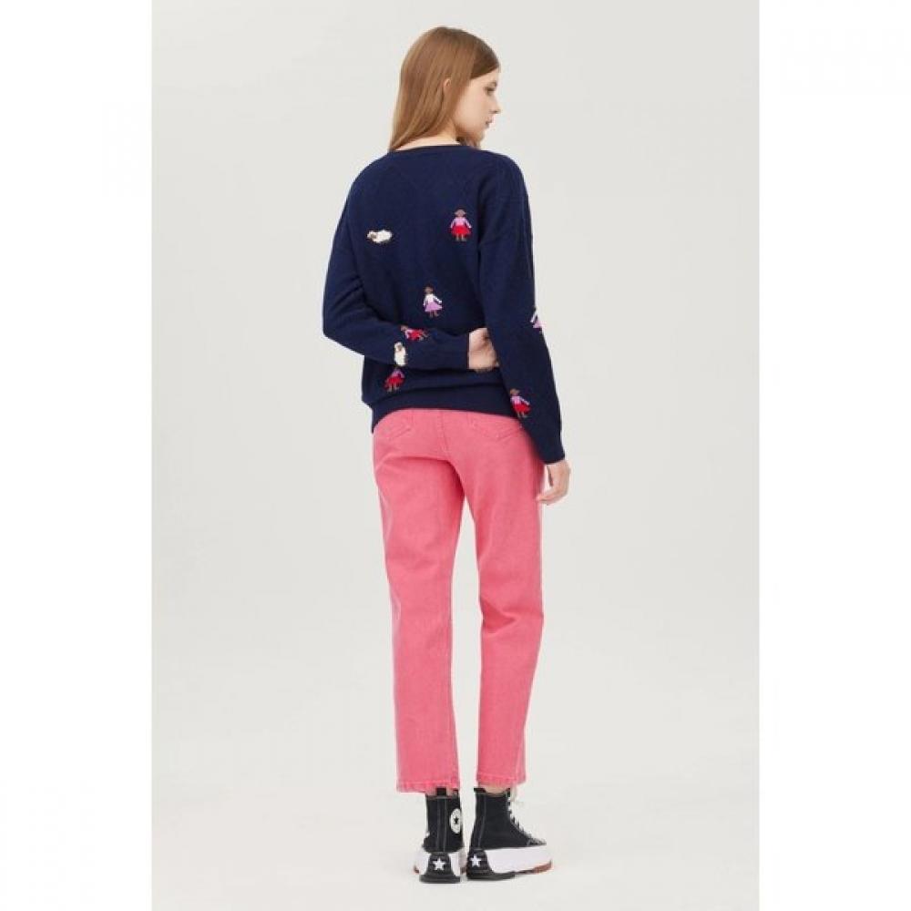 Benetton Argyle Intarsia Knit Bakp50561