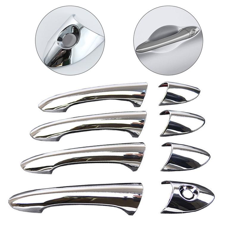 Car Accessory Door Handles For Vehicle Exterior Enhancement Chrome Trim Electroplating High-quality Materials For YF
