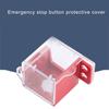 Emergency Stop Button Cover Lockout Large Push Button Lockout Safety Lock Cover Box Type Clear Push Button Switches Cover
