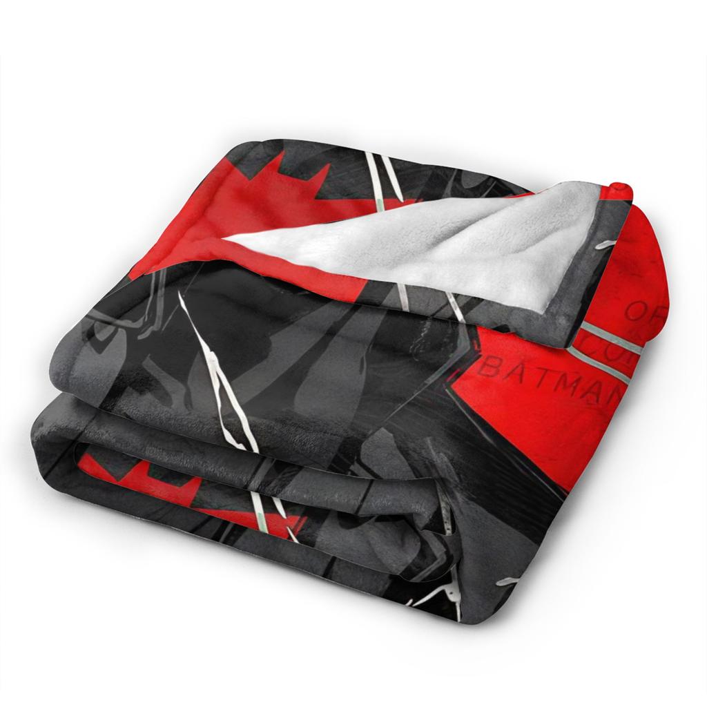 Jason Todd Coral Fleece Plush Throw Blanket Comics Superhero Blanket for Bed Office Lightweight Thin Plush Thin Quilt