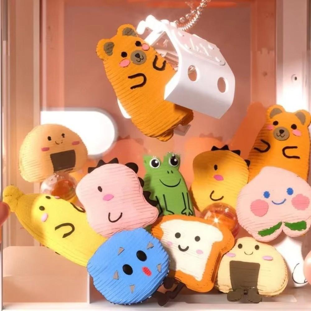 Mașină cu Păpușă Iepure de Desene Animate Păpușă Aleatorie Păpușă de Pluș Arcade Mașină Nouă de Apucat Păpuși Cadou pentru Copii