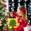 Christmas sewing set crafts sewing set crafts beginners children embroidery toys non-woven for home holiday decoration