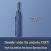 72-Rib Automatic Sunshade Umbrella: Dual-Use, Large Folding Parasol for Women & Men - Rain or Shine Protection.