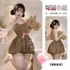 Night Crisp Sexy Lingerie Bear Cosplay Free Night Club Buttocks Large Size Uniform Temptation Backless Suit