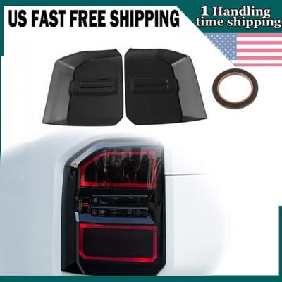 Toyota Land Cruiser Prado LC250 2024-2025 ABD için Çift Arka Stop Lambası Kapak Süs