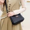 JYL TS Women's Sling Bags  Bow Bag 143 Underarm PU Rhombus All Match Bag