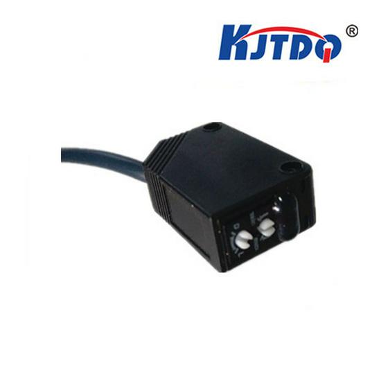 KJTDQ/Kaijite Adjustable Square Through-Beam Photoelectric Sensor, NPN/PNP, NO/NC