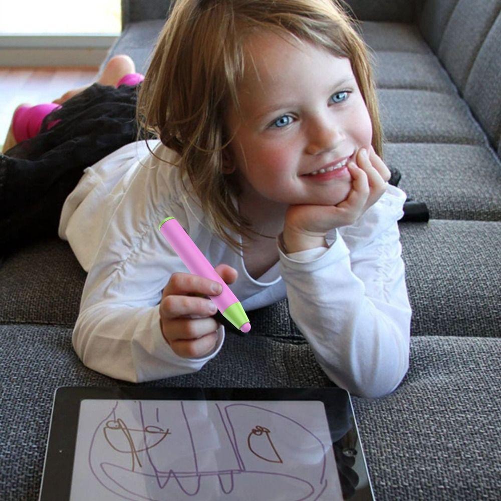 Rubber Tip Kids Stylus Pen Replaceable Tablet Capacitive Touch Pencil New Touch Screen Pen