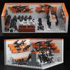 Armory Warehouse Display Rack Military Base Weapons House Armory SWAT Building Block Sets SWAT Brick Boys Kids Toys Gifts