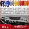 2026 Hot Interior Stickers 8Pcs Car Door Sticker Auto Handle Anti Scratch Protection Film Car Styling For IS250 Ct200h ES3