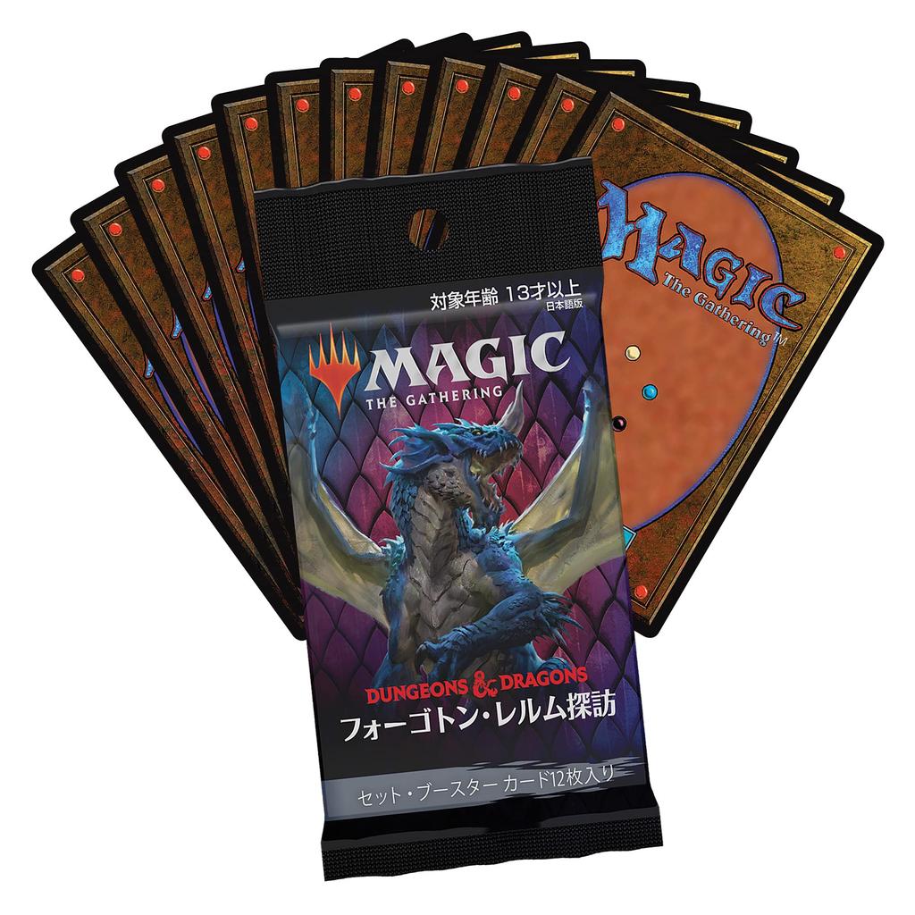 The Gathering Forgotten Realms Expedition Set Booster Box MTG Trading Cards Wizards of the Coast Magic (Japanese Version)
