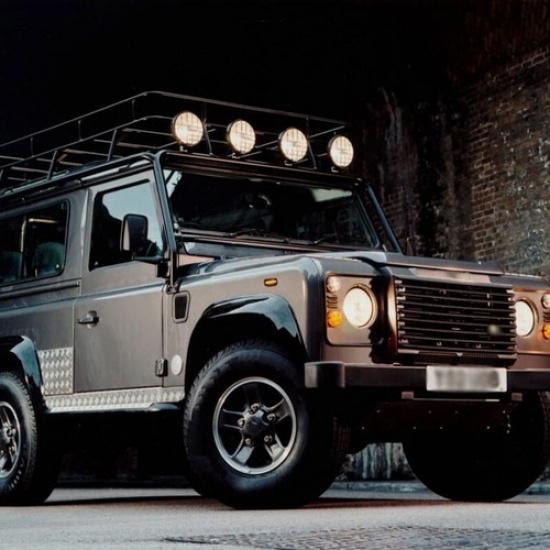 Clear Dynamic LED Side Marker Light 2PCS For Land Rover Defender TD5 Discovery