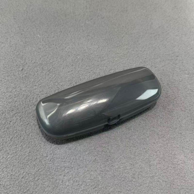 Plastic Glasses Protective Case Universal Size Portable Hard Eyeglasses Box Fit Most Sunglasses Reading Glasses for Commute Hiking