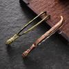 Household Pure Copper Tea Clip Washing Cup Clip Kung Fu Tea Tweezers Teacup Clip Copper Tea Clip Tea Set Accessories