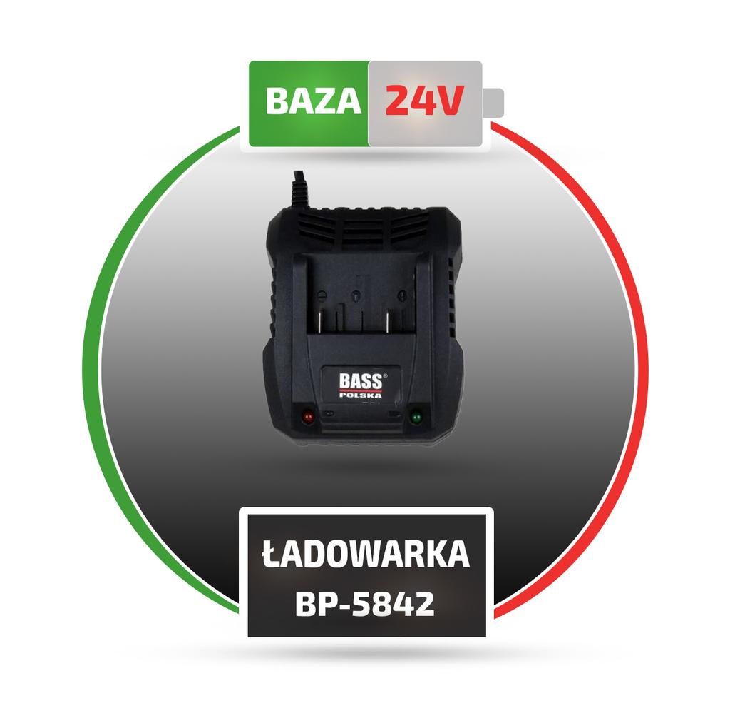 Battery Charger For 24V Li-Ion Tools, 1.8A