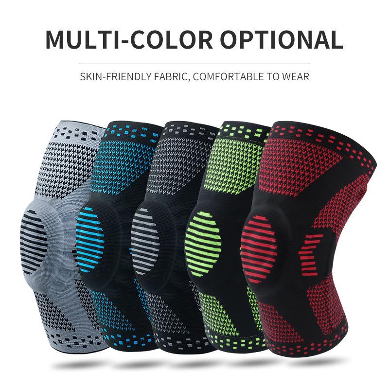 An-Slip Spring Basketball Knee Pad Running Volleyball Tennis Knee Patella Protector Joint Support Knee Brace Sports Kneepad