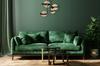 MODERN HONEY GLASS RING HANGING LAMP
