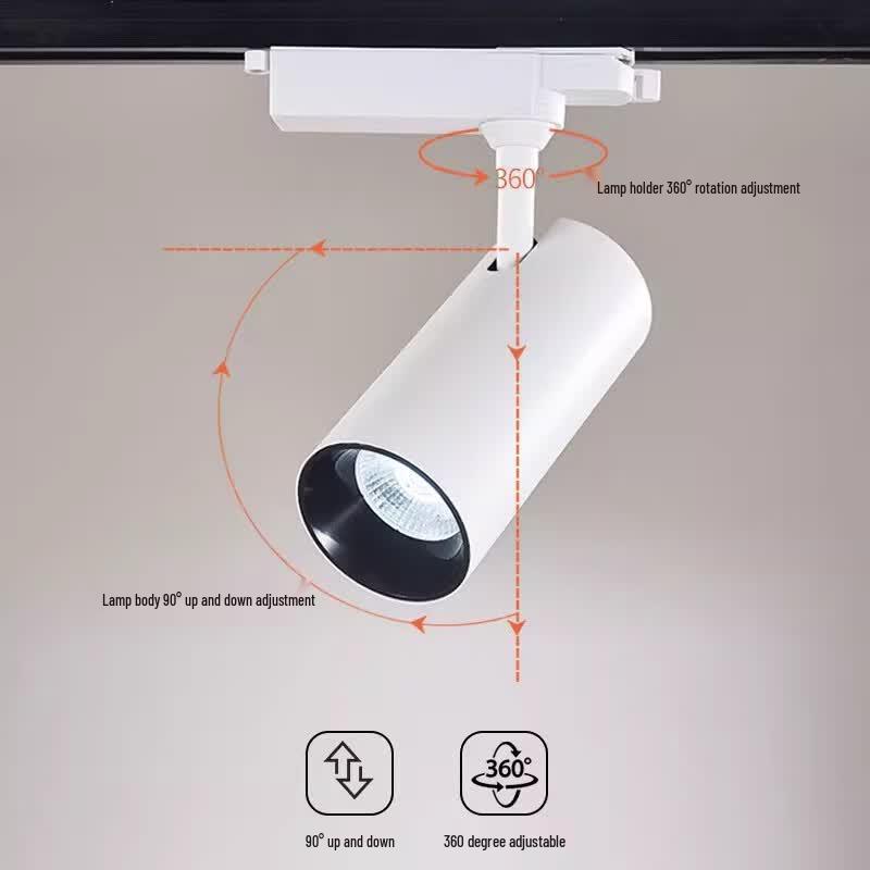 JIAOJIAOZHE LED COB Surface-Mounted Track Spotlight