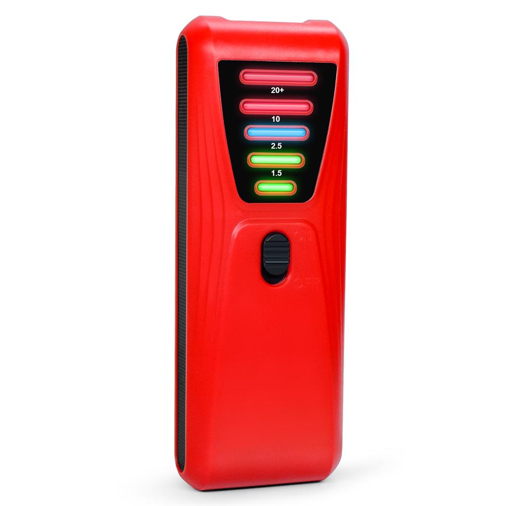 Practical Electromagnetic Radiation Detector Handheld EMF Tester EMF Meter Portable 5 LED Gauss