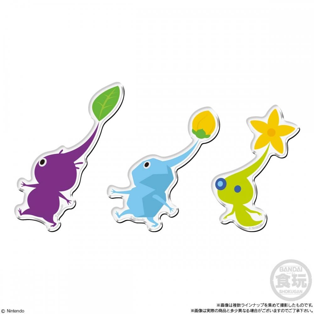[Resale] Pikmin Character Magnets (14 Pieces) Candy ToyChewing Gum (Pikmin)