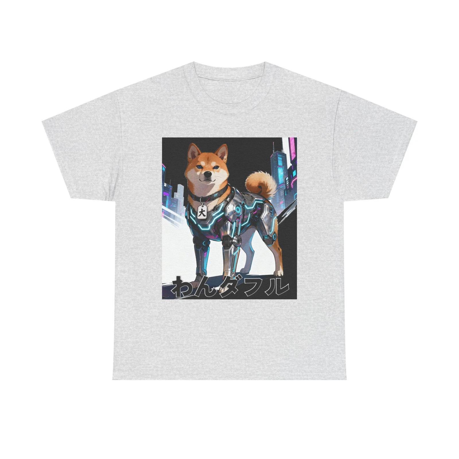 

Modern Japanese Design T-Shirt - Shiba Inu Dog Motif 3XL
