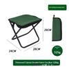 Folding Chair Handbag Stool Outdoor Folding Small Stool Portable Little Mazar Travel Camping Fishing Train Subway High-speed Rail Ultra Light