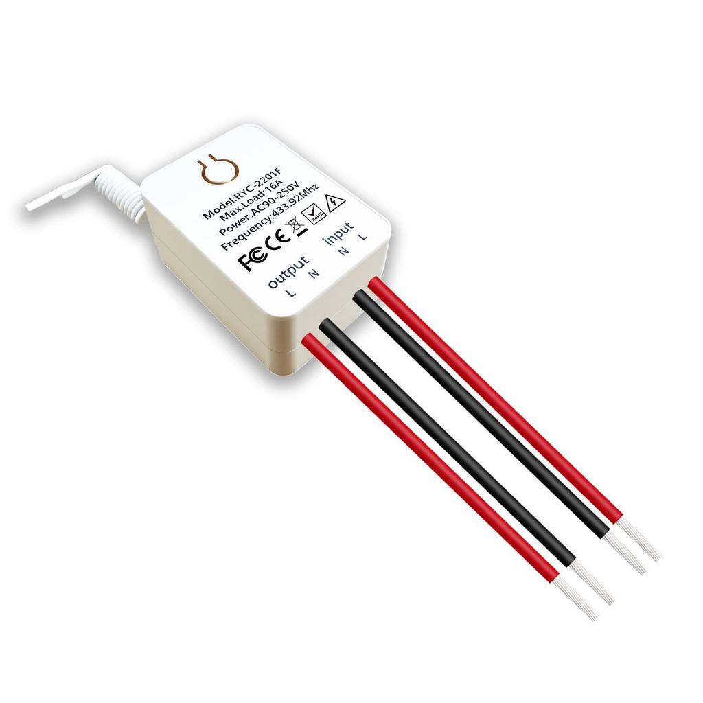 Smart Wireless Light Switch - No Wiring Needed, Remote Control, Stick Anywhere, 110V/220V Compatibility.