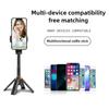 Mini Selfie-Stick Stativ 3in1 Handyhalter mit abnehmbarer Fernbedienung Tragbares Reise-Selfie-Stick Stativ Verwacklungsschutz Handyhalterung