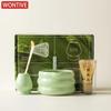 4-7pcs Handmade Home Easy Clean Matcha Tea Set Tool Stand Kit Bowl Whisk Scoop Gift Ceremony Traditional Japanese Accessories