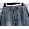 DIMANAF 2026 Estate Nuovi Jeans Corti Taglie Forti Donna Pantaloncini di Cotone Denim Larghi Casual Moda Pantaloncini da Donna Abbigliamento