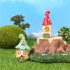 62KD Charm Mushroom House Desk Decors for Fantasy Enthusiasts Garden Decorations