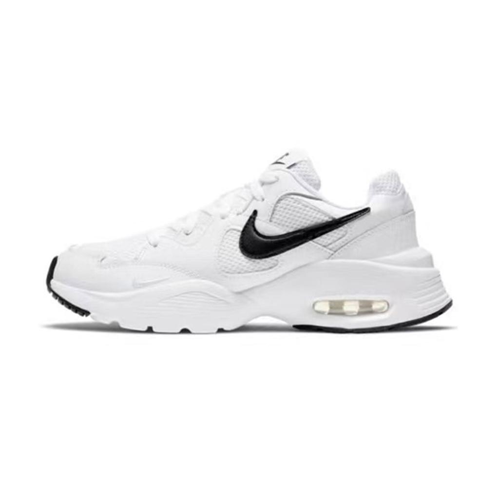 Nike Air Max Fusion Low Top Casual Running Shoes Women's Black Pink CJ1671-100(Team196-)