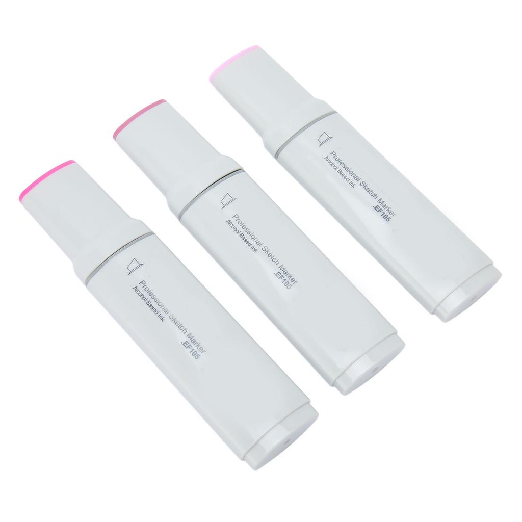 Set di 3 pennarelli Jumbo Professionali Grandi Larghi HD Pittura a Essiccazione Rapida Pennarello Set per Pittura Disegno