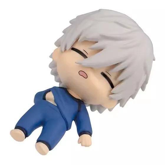 5pcs Q Chigiri Hyoma Figure Blue Lock Sleeping Figures Isagi Yoichi Dolls Nagi Seishiro Rin Itoshi Figurine PVC Collection Toy
