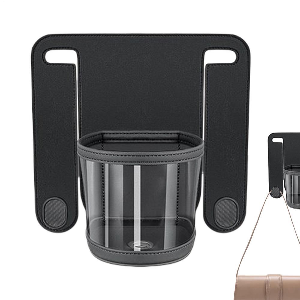 Car Cup Holder Headrest Cup Holder for Back Seat Headrest Storage Organizer Backseat Organization for Truck Sedan SUV RV Road