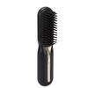 Hair Straightener Brush Negative Ion Curling Straightening Ion Dual Use Electric Hair Styling Comb for Home Black