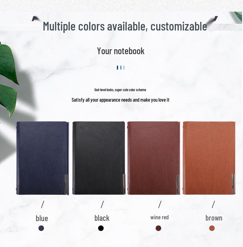 A5 Loose-Leaf Thickened Business Diary and Notepad