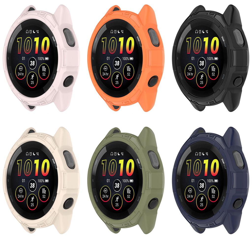 Hülle für Garmin Forerunner 265 265S Kratzschutzhülle für Garmin 265 265S Weiche Silikonhüllen Shell Zubehör