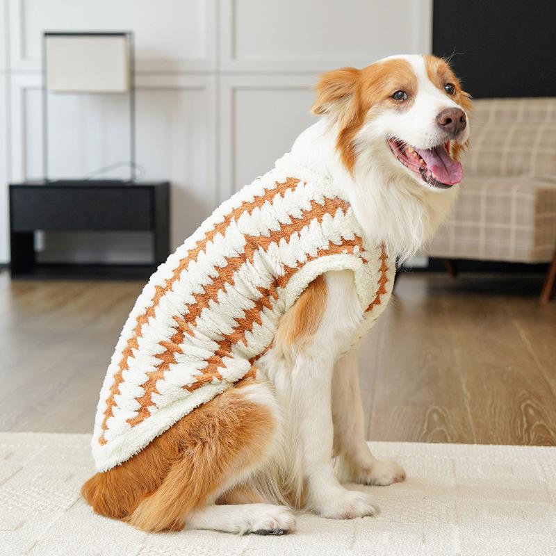 Pet Dog Clothes Warm Big Dog Coat Puppy Clothing Windproof Pet Vest For Small Medium Large Dogs  Costume